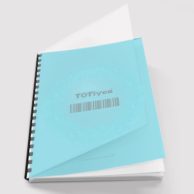 TOTiyea 100 Pack 12 Mil Ultra Clear Binding Presentation Covers, Clear Report Covers for Binding,8.5x11 Inches,Letter Size - Image 5